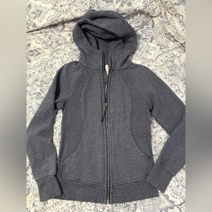 Lululemon Scuba Hoodie Blue Marl  Zip-Up